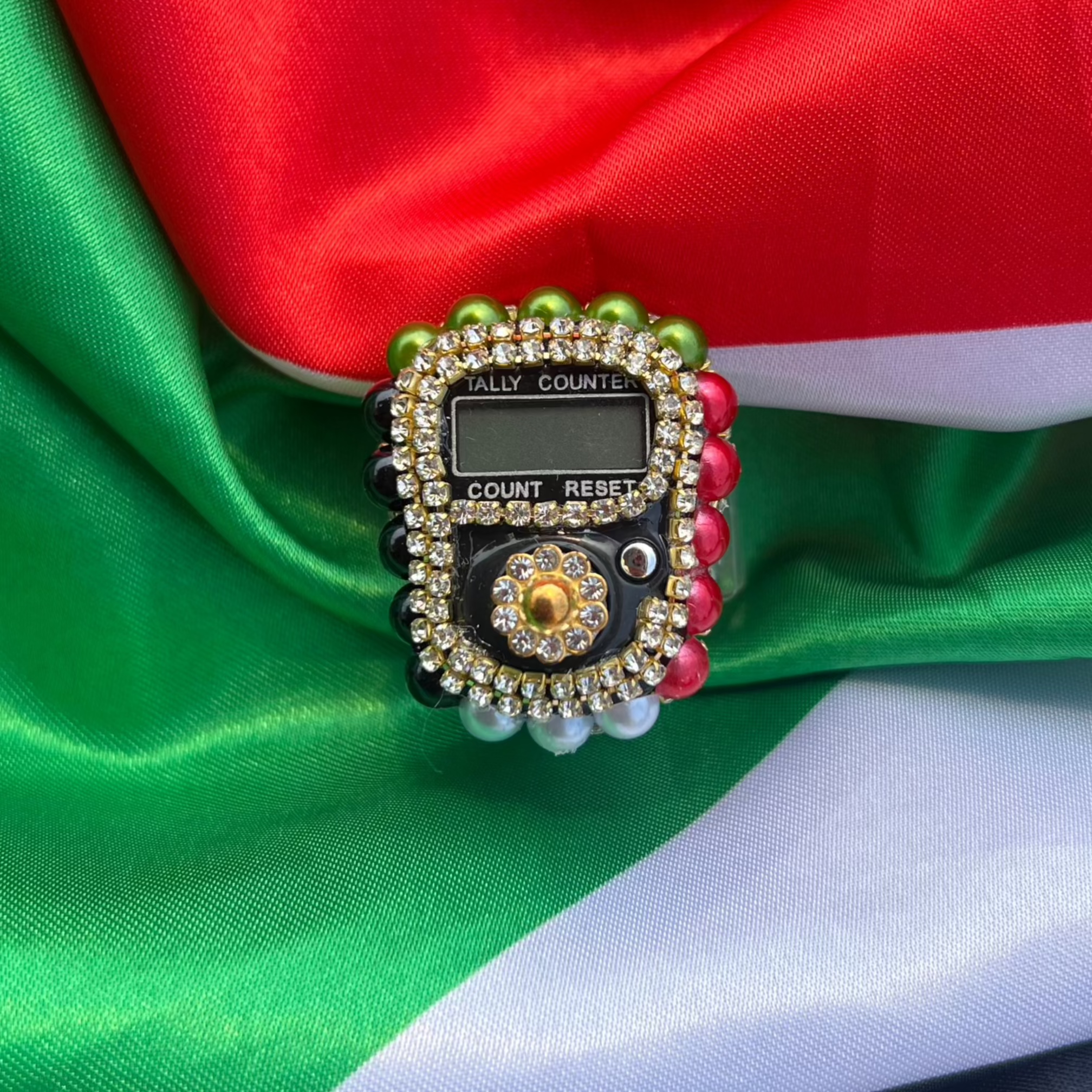 Sudan Flag 🇸🇩- Tasbih Ring
