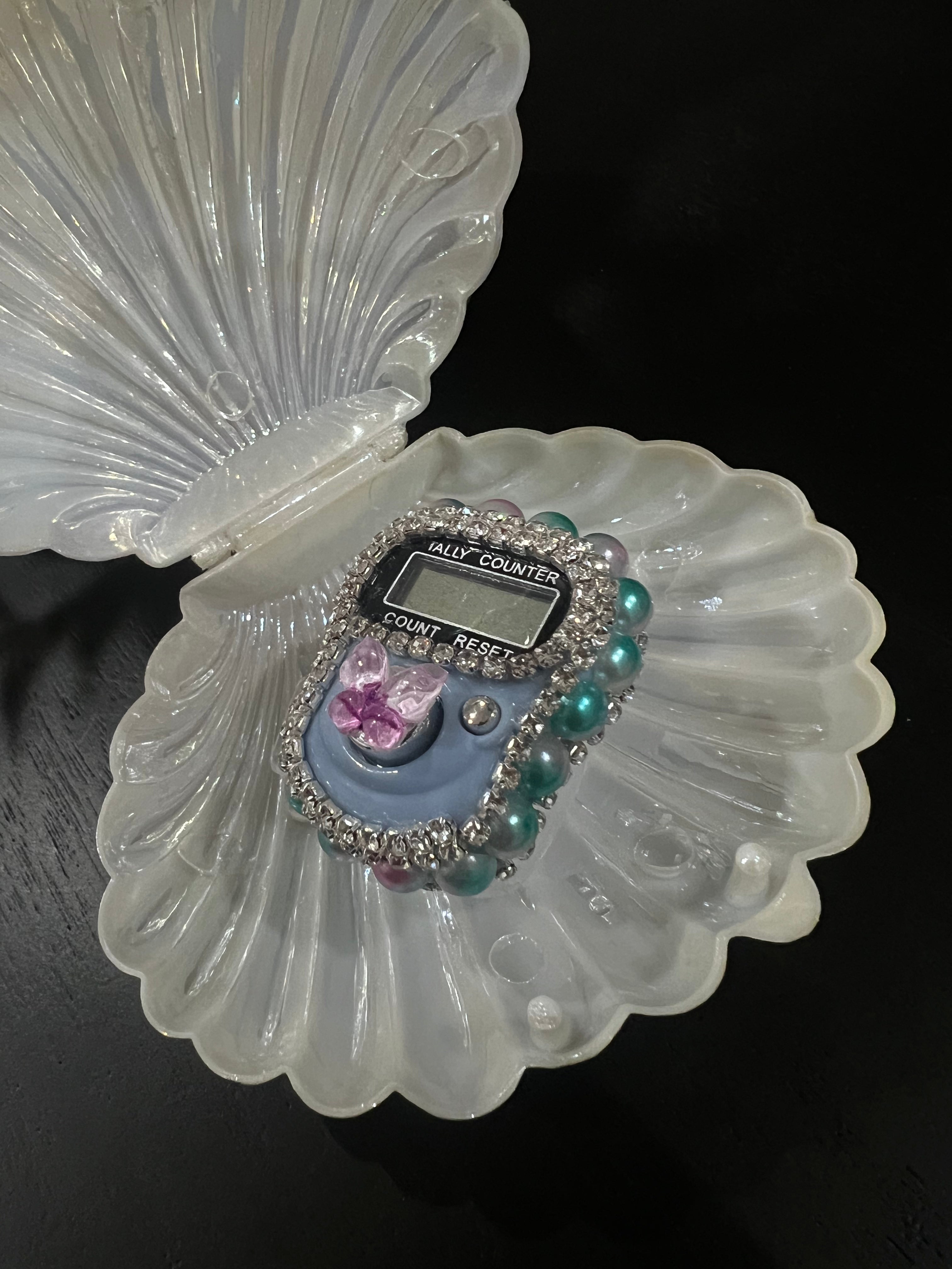 Purple Sapphire Butterfly - Tasbih Ring